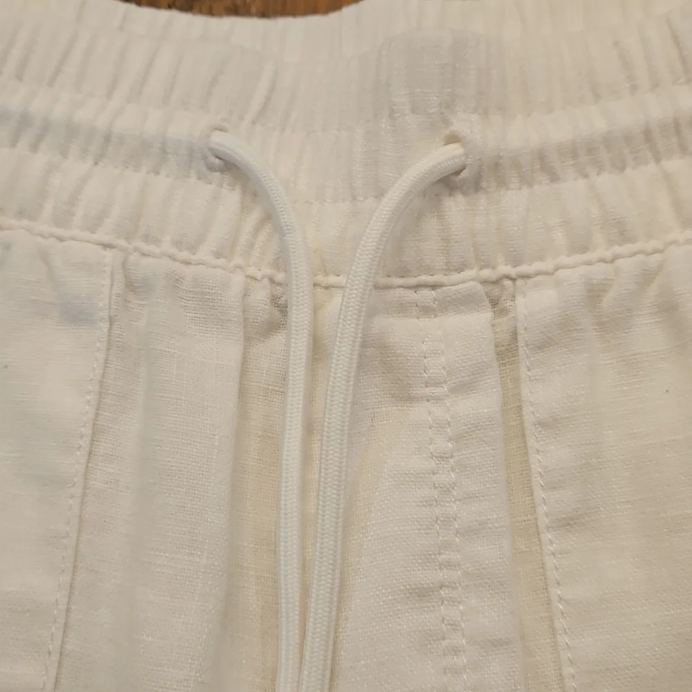 Nwot Athleta Linnen White Joggers